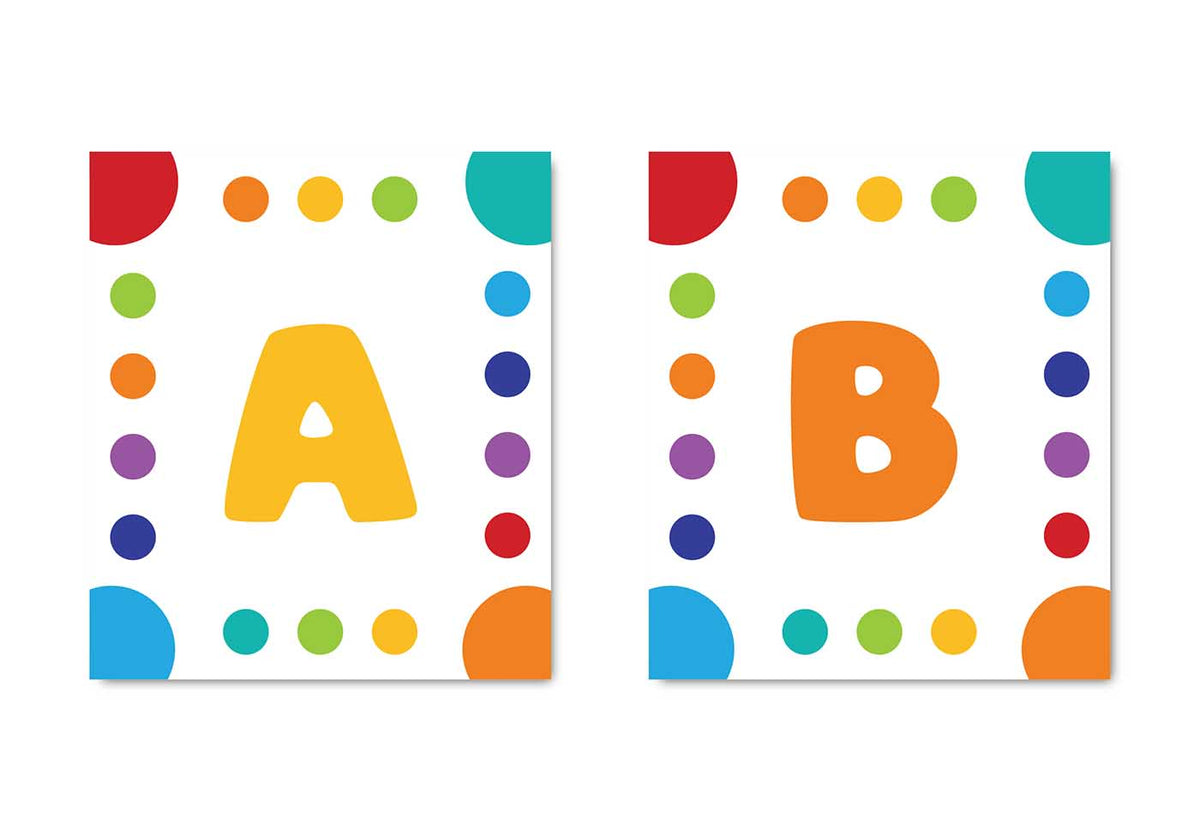 Welcome Back to School Free Alphabet Banner Printables