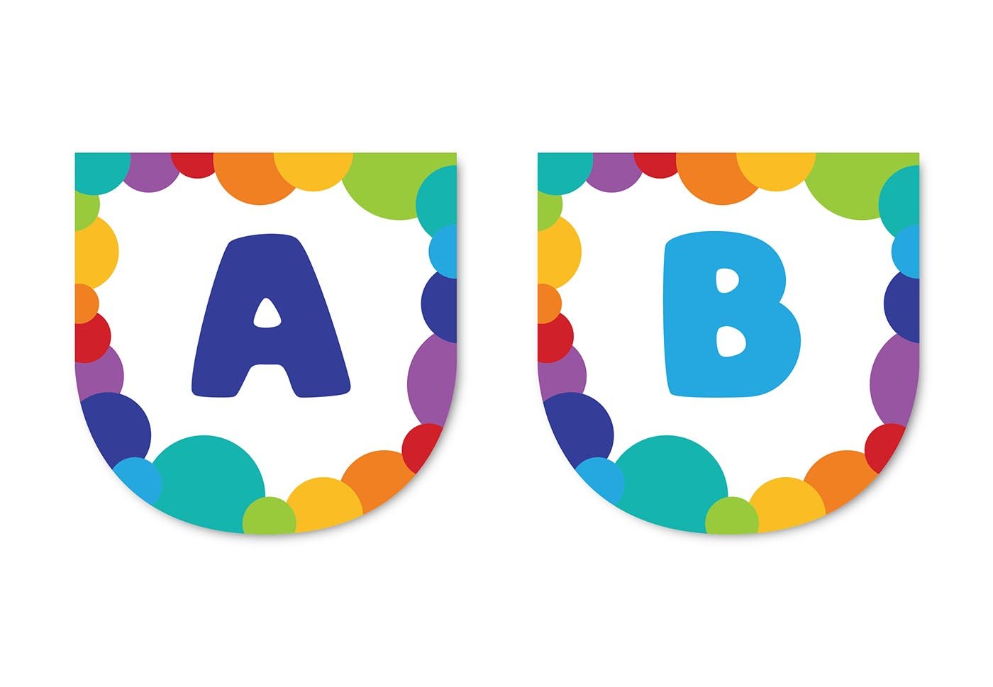 Back to School Welcome Bulletin Board Banner Letters - Print Your Own