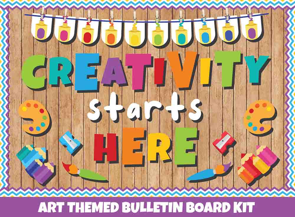 Creativity Starts Here - Print Your Own Bulletin Board – Sproutbrite