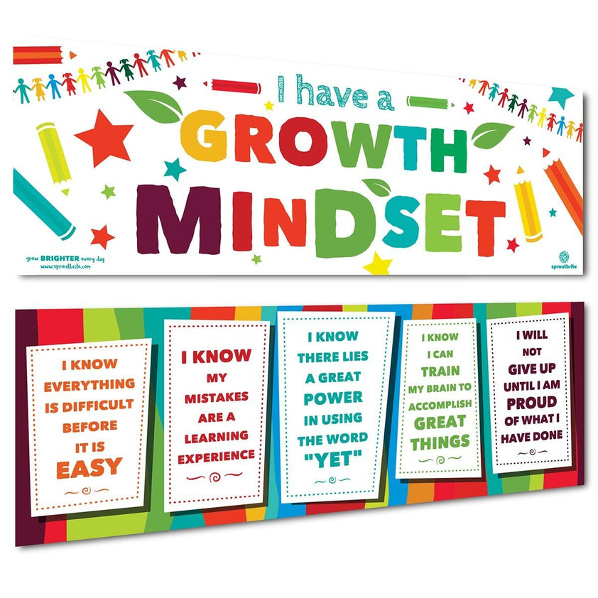 Growth Mindset Banner Pack – Sproutbrite