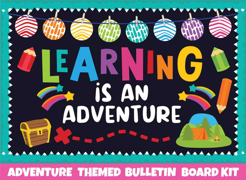 Print Your Own Bulletin Board - Learning is an Adventure | Sproutbrite