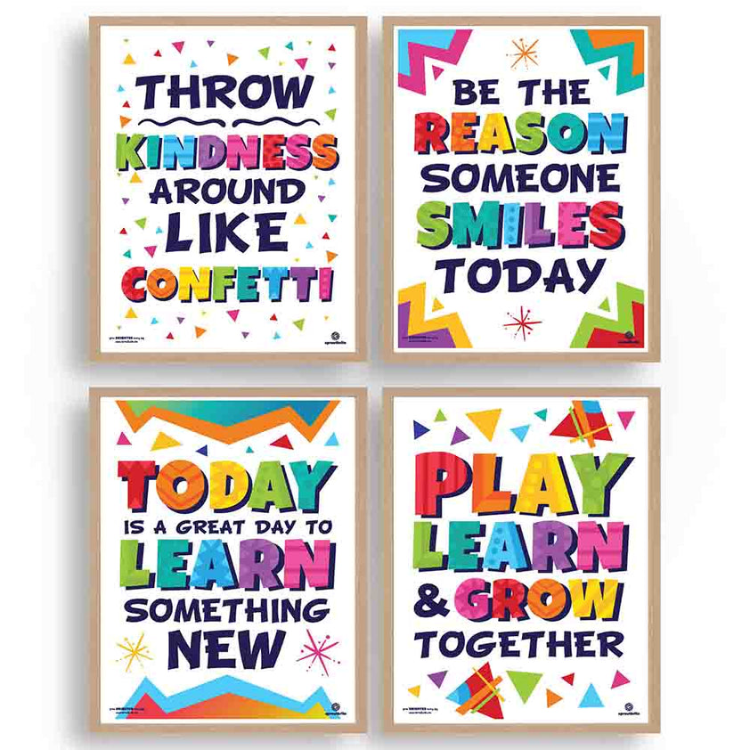 Classroom Motivational Posters Middle School | Sproutbrite